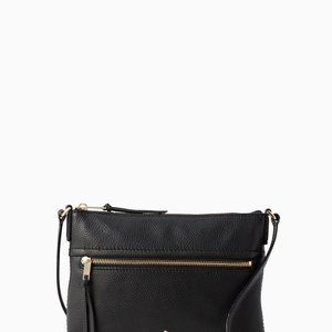 kate spade Jackson Street Gabriele Black Crossbody  Bag